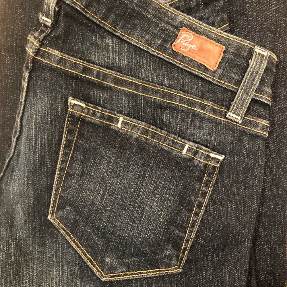 PAIGE Straight Leg Jeans